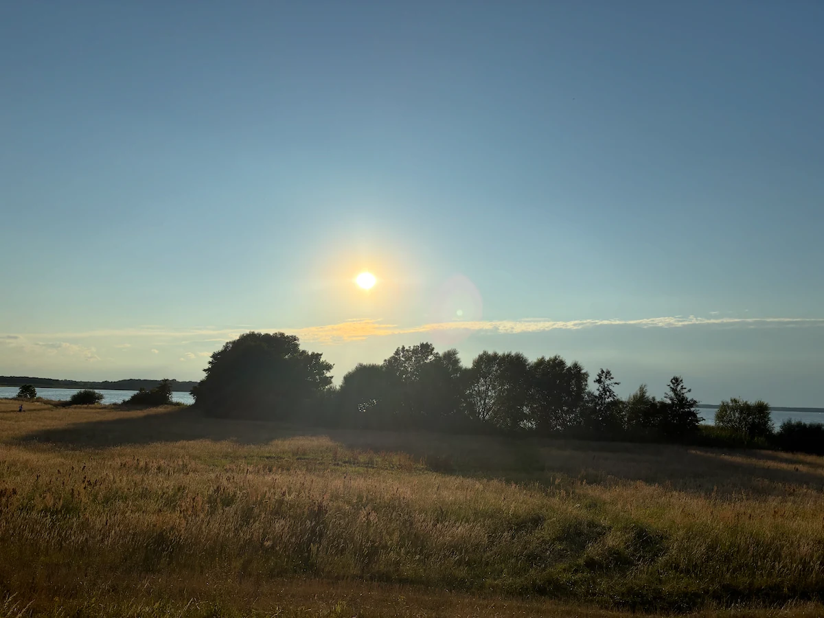 Landschaft an der Müritz bei Klink